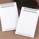 Upright 2-Pad Notepad Set Image 1 of 2